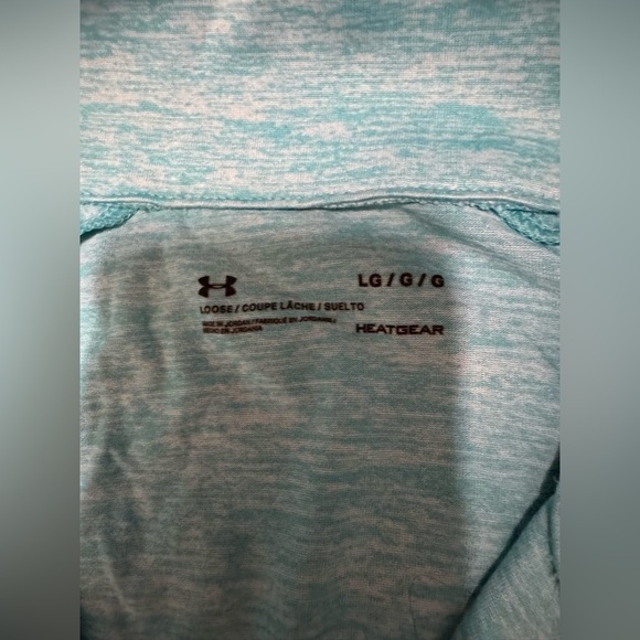 LG Light Blue Athletic Top - Picture 3 of 3